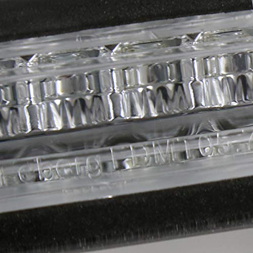 Spec-D Tuning Clear Lens Chrome Housing 3Rd Brake Lamp LED Compatible with 2005-2009 Ford Mustang Left + Right Pair Assembly