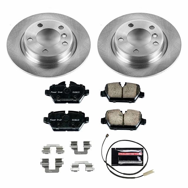 Power Stop Autospecialty KOE6664 Rear Replacement Brake Kit-OE Brake Rotors & Ceramic Brake Pads