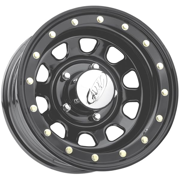 Daytona AWC 54M Custom Wheel - Matte Black with Street Lock 15" x 10", -44 Offset, 6x139.7 Bolt Pattern, 108mm Hub