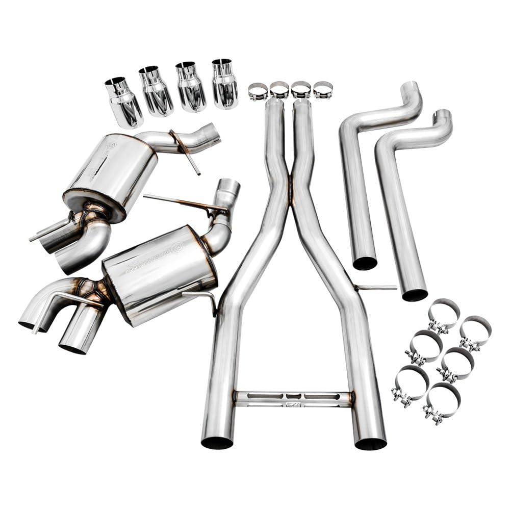 16-19 Chevy Camaro SS AWE Tuning Non-Res Cat-Back Exhaust - Track Edition (Quad Chrome Silver Tips) - 3020-42066