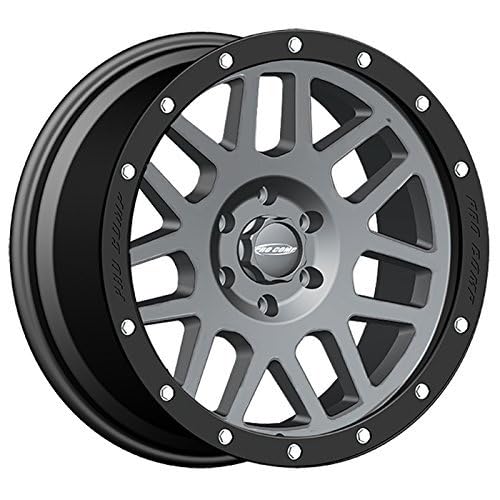 Pro Comp Series 40 Vertigo Dark Gray Wheel with Black Lip (18x9"/6x5.5") Alloys