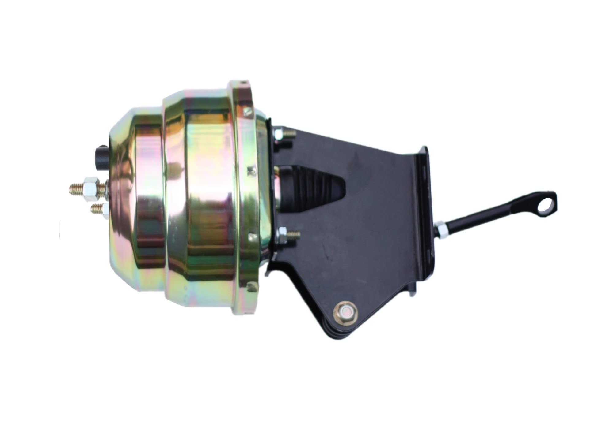 8 Inch LEED BRAKES Dual Power Booster 1 Inch Bore Master (Zinc)