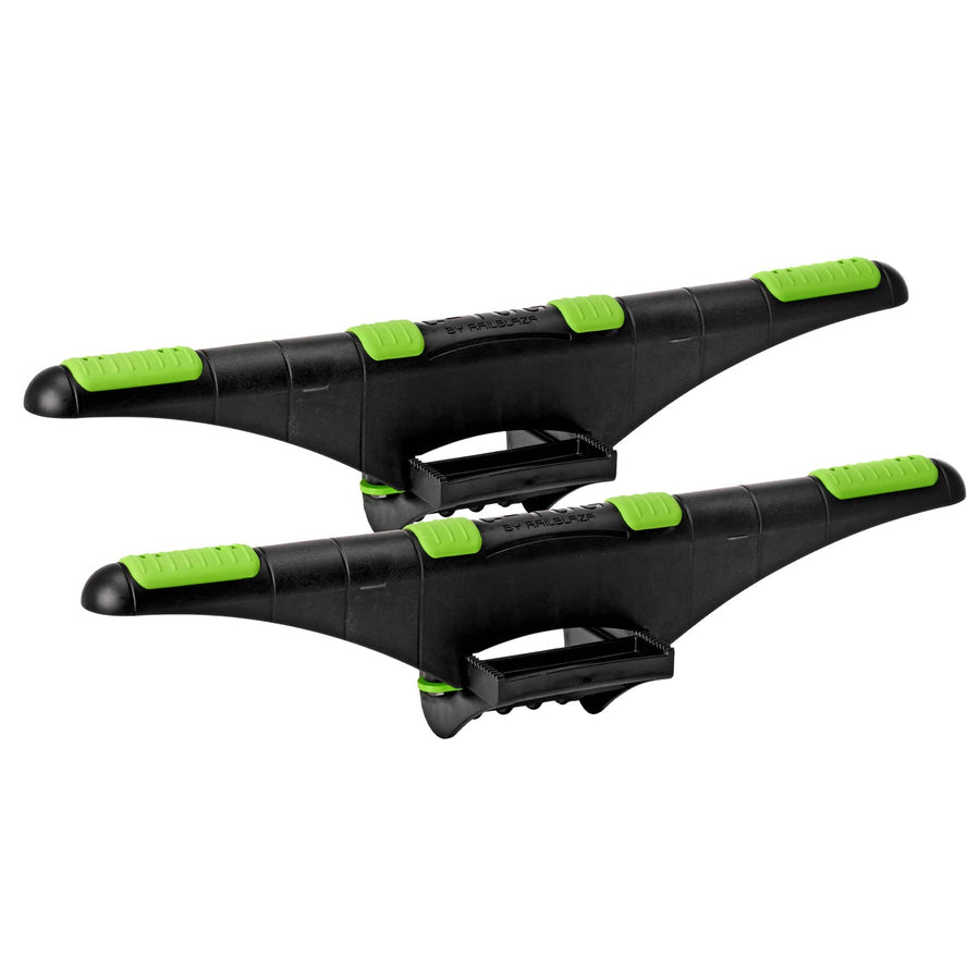 C-Tug RAILBLAZA Kayak Cart | Adjustable Width Hull Rails | Fits Most Kayak Hatches | Lightweight | Non-Slip Rubber Hull Rails | Compatible with Kiwi & Sandtrakz Wheel Carts | Kayak Trailer & Wheels