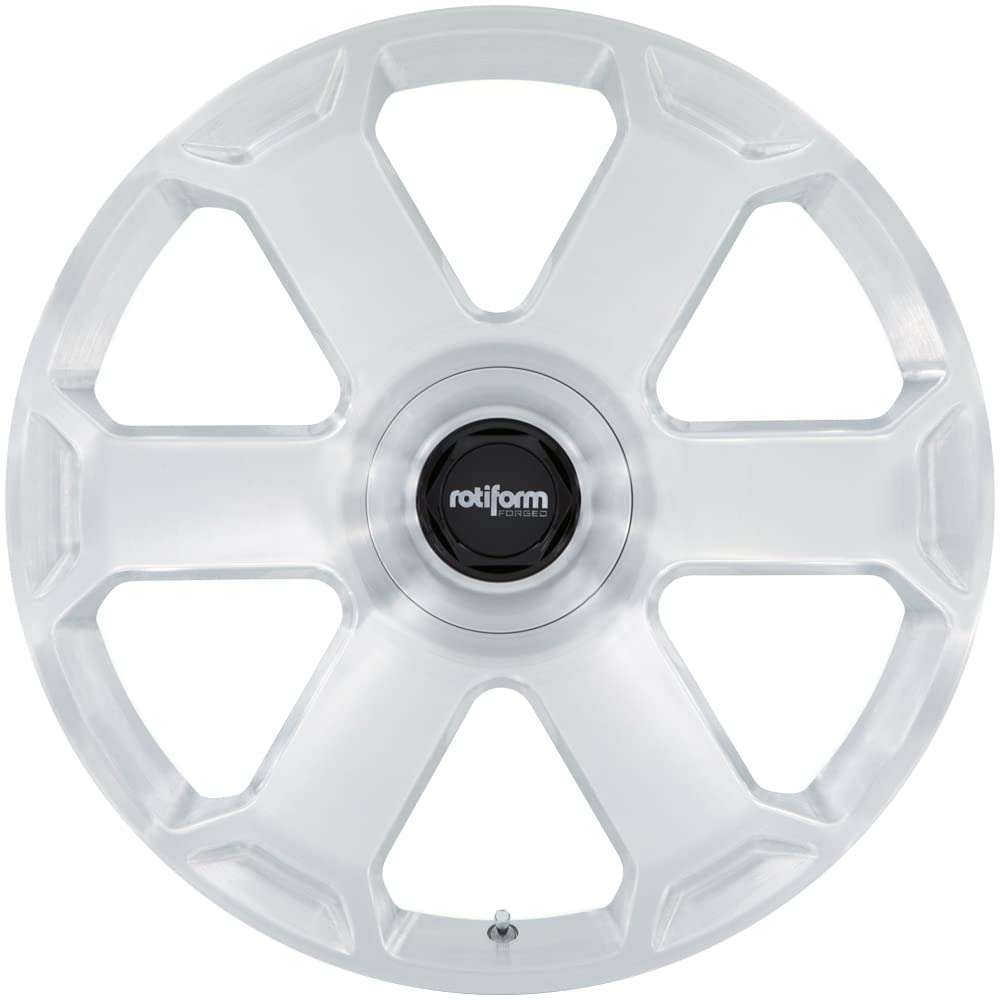 R906 Rotiform 22X10.5 5X112 SLVBRSH 10MM - R906220543+10