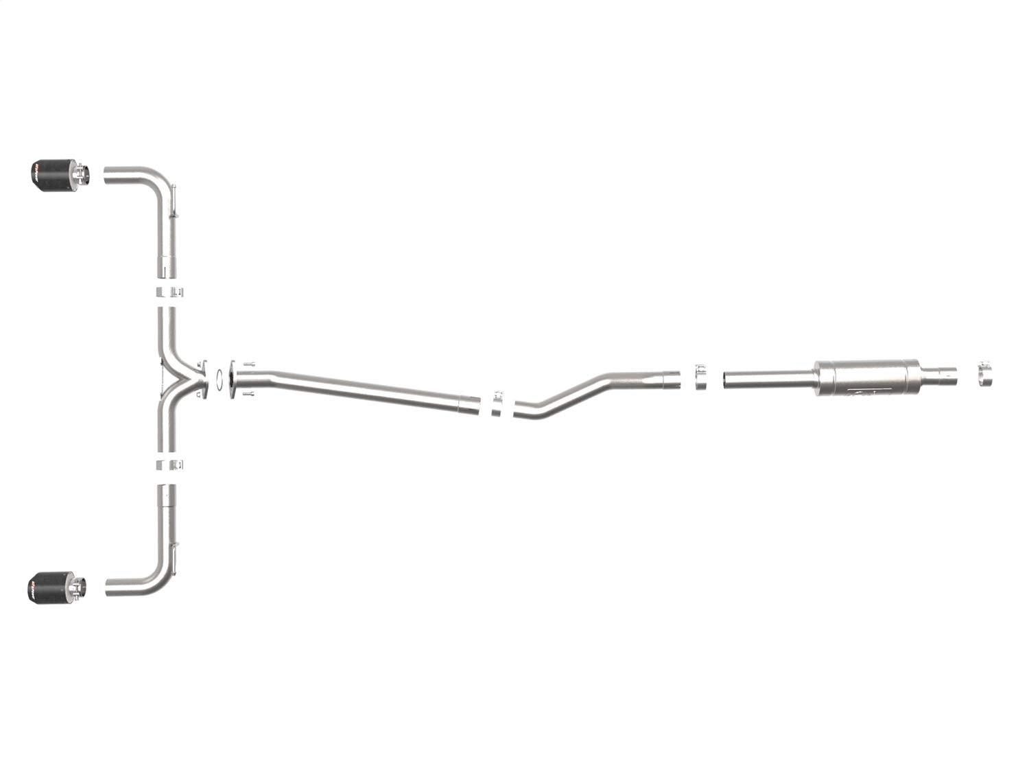 Takeda aFe Power 49-37015-C Cat-Back Exhaust System for Mazda 3