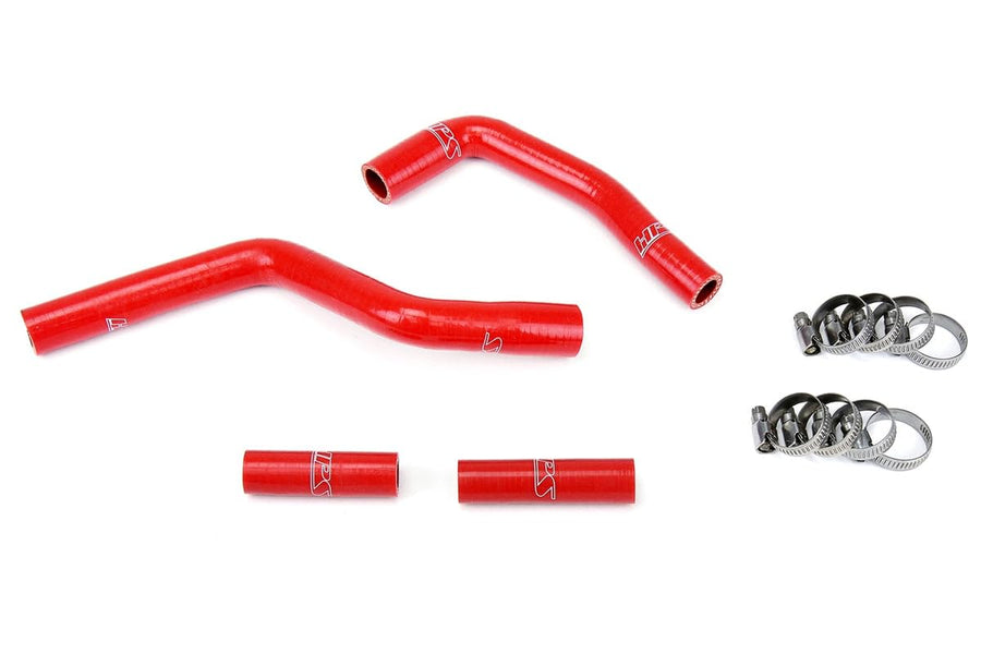 Red HPS 57-1350-RED Silicone Radiator Coolant Hose Kit