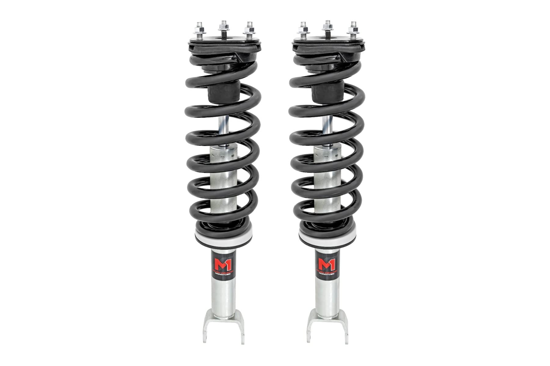 Rough Country M1 Loaded Struts w/3.5" Lift for Ram 1500 (2019-2025) - Adjustable Ride Height, Enhanced Handling & Control, Set of 2