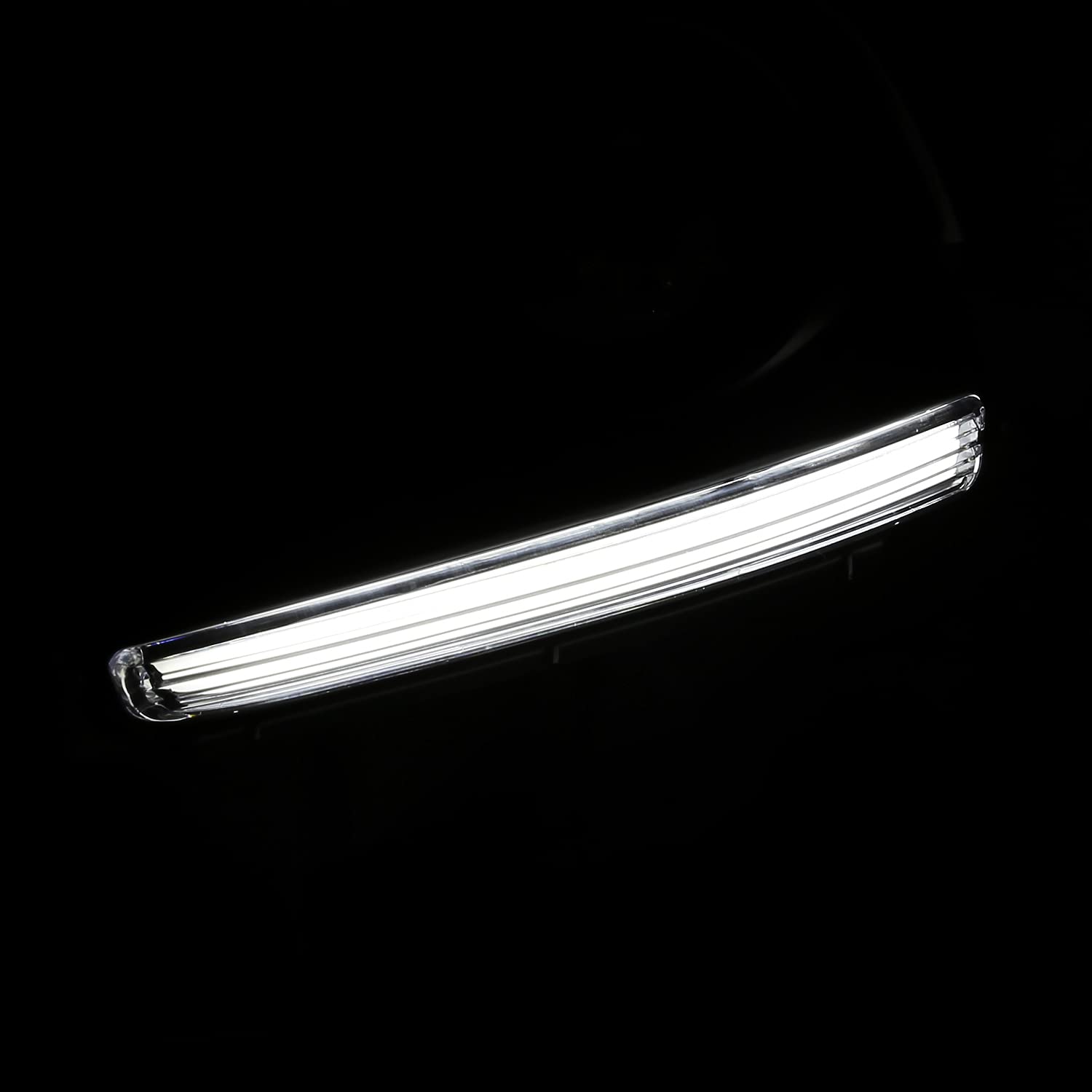 Fog Lights SPEC-D TUNING with LED Strip + Bulbs Compatible with 2014-2016 Toyota Highlander, L+R Pair Assembly