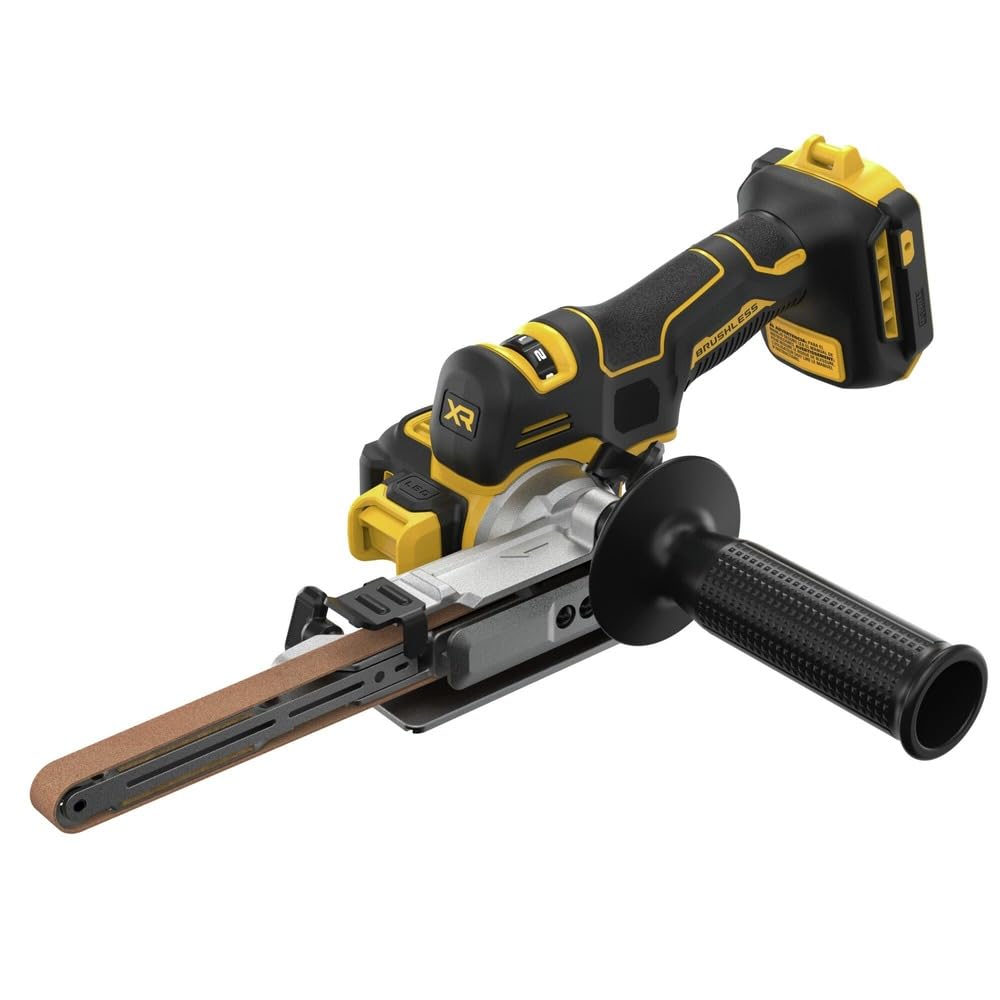 DEWALT Cordless 20V MAX XR Bandfile Power Tool Belt Sander, Bare Tool Only (DCM200B)