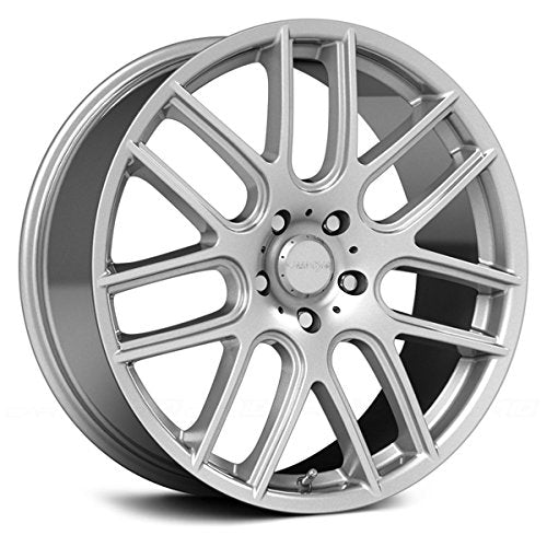 426 Vision Cross 17x7.5 5x114.3/5x4.5" +38mm Silver Wheel Rim