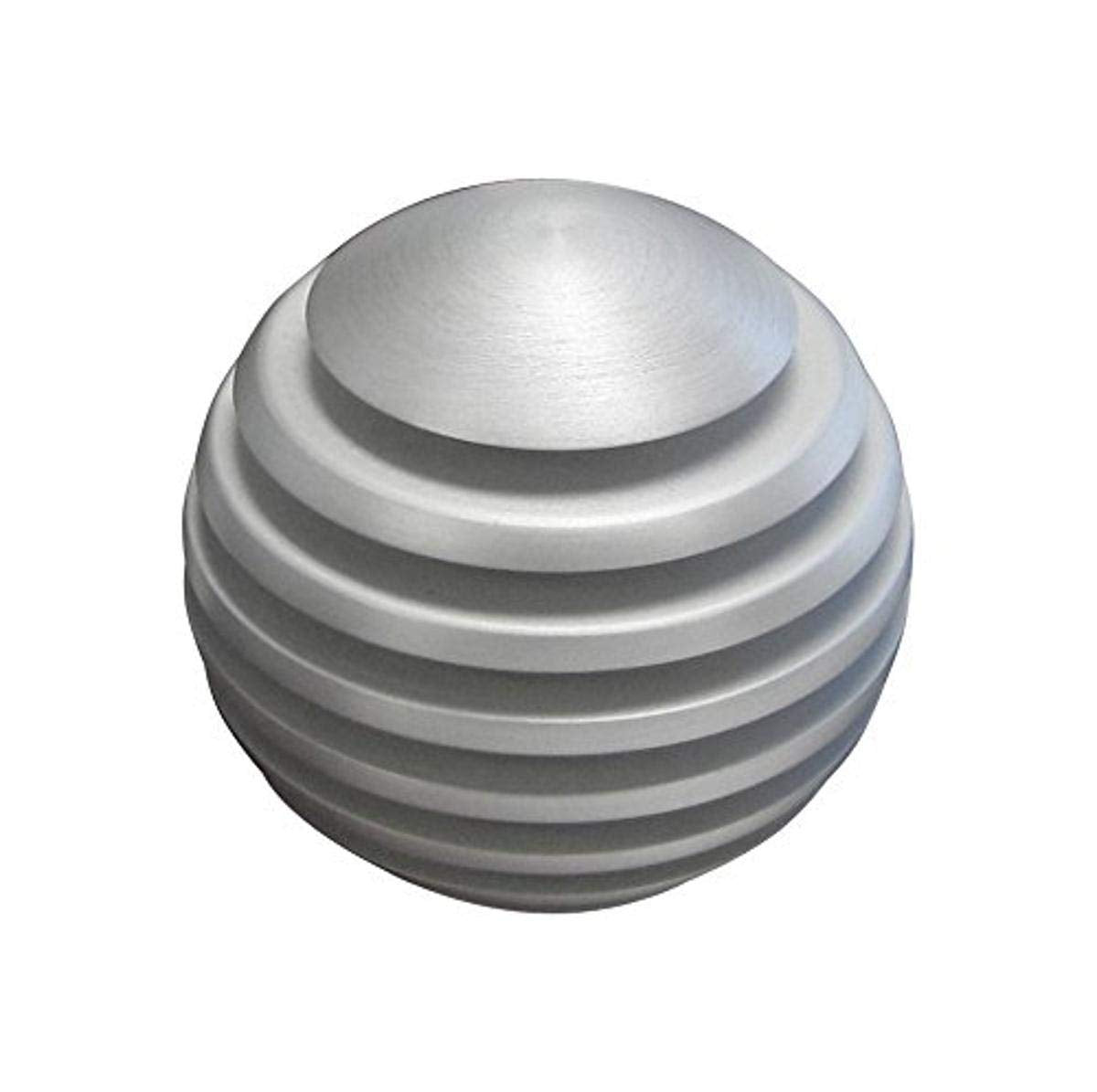 3/8"-24 Thread Lokar (SK-6918) 2" Diameter Venetian Satin Finish Shift Knob