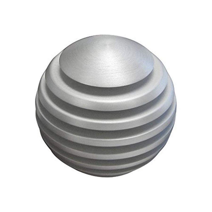 3/8"-24 Thread Lokar (SK-6918) 2" Diameter Venetian Satin Finish Shift Knob