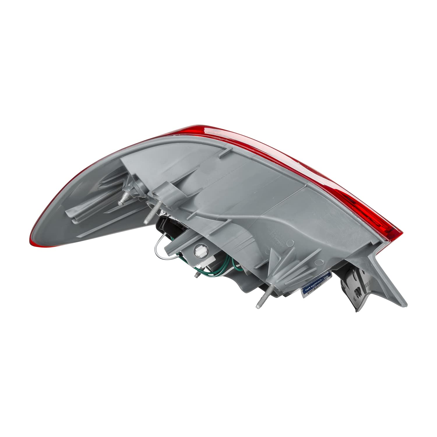 Left TYC Tail Light Assembly Compatible with 2009-2010 Toyota Corolla