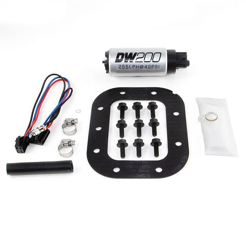 9-201-1029 DeatschWerks in-Tank Fuel Pump (255lph with 9-1029 Install Kit), 1 Pack
