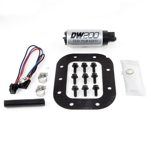9-201-1029 DeatschWerks in-Tank Fuel Pump (255lph with 9-1029 Install Kit), 1 Pack