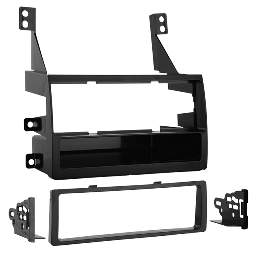 Metra 99-7419 Installation Kit Single DIN for 2005-2006 Nissan Altima Vehicles Without Navigation (Black)