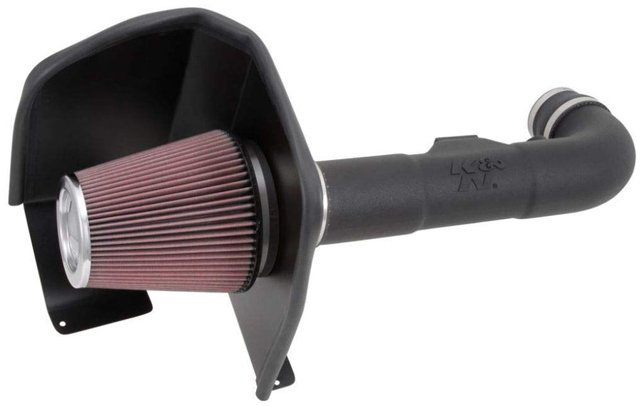 K&N Cold Air Intake System: High-Flow Air Filter, Towing & Increase Performance: Compatible with 2014-2020 Chevy/GMC/Cadillac Silverado 1500, Suburban, Tahoe, Sierra 1500, Yukon, Escalade, 57-3082