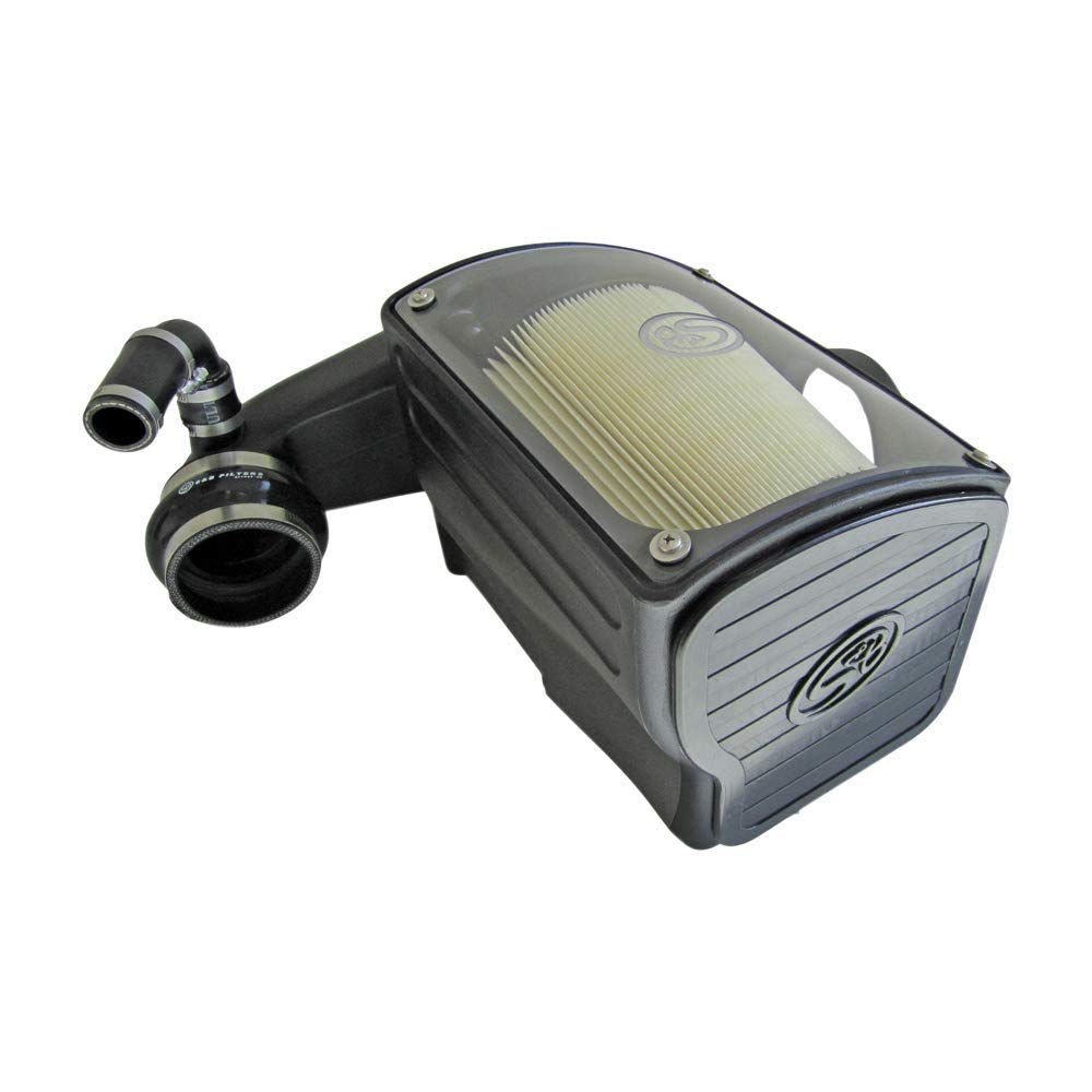 Cold Air Intake S&B Filters 75-5045D For 1992-2000 Chevy/GMC Duramax 6.5L (Dry Extendable Filter)