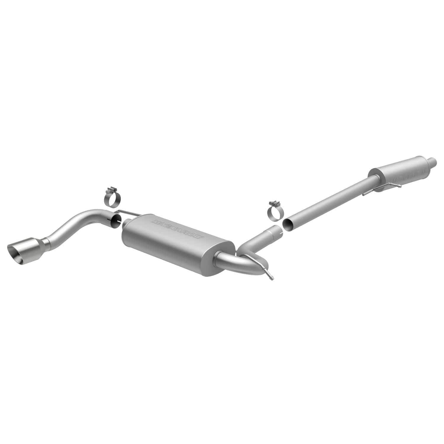 Performance Exhaust System MagnaFlow 15110: Cat-Back, Street Series, For 2010-2017 Chevrolet Equinox, For 2010-2015 GMC Terrain