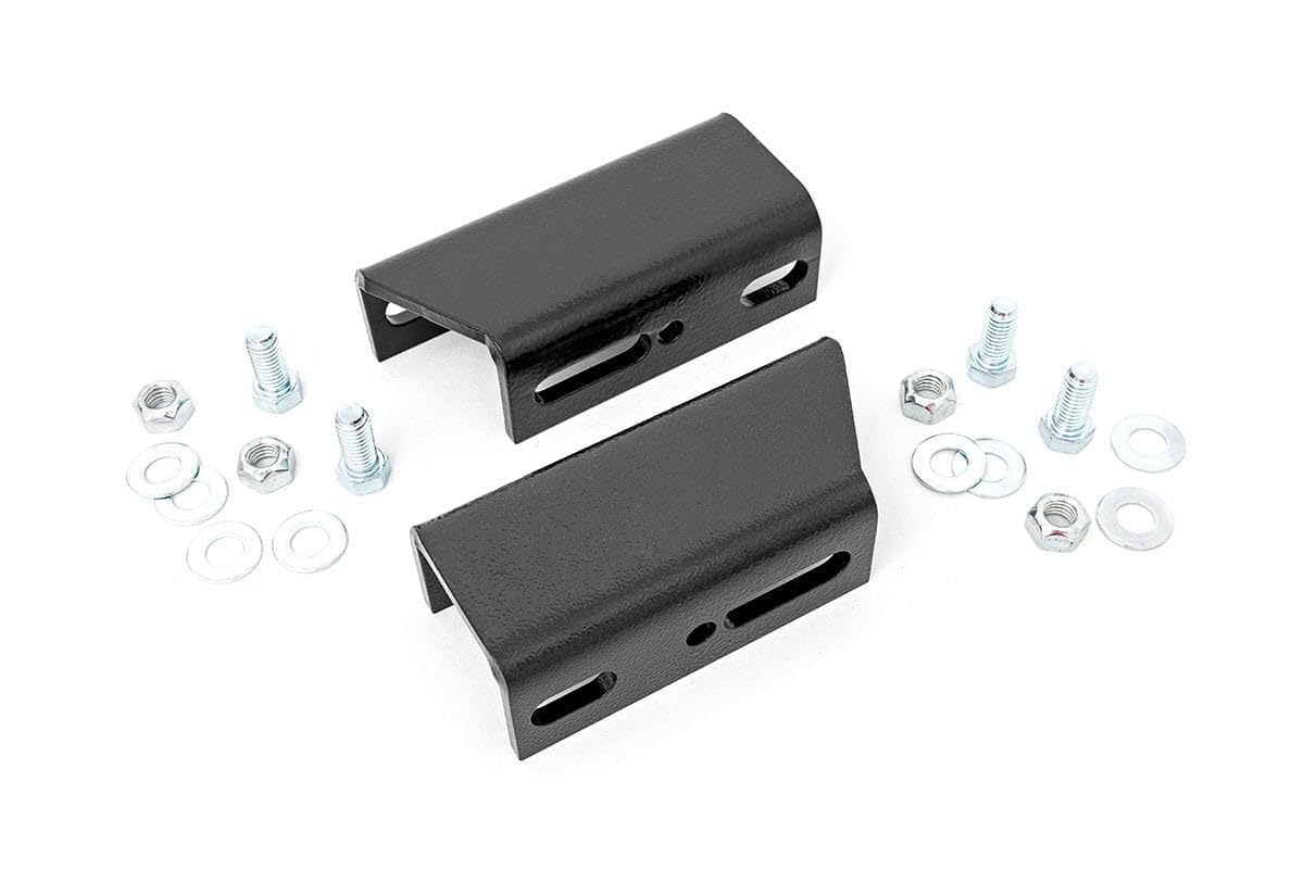 Rough Country Sway Bar Drop Kit Front for 84-01 Jeep Cherokee XJ | 3-4" - 1073