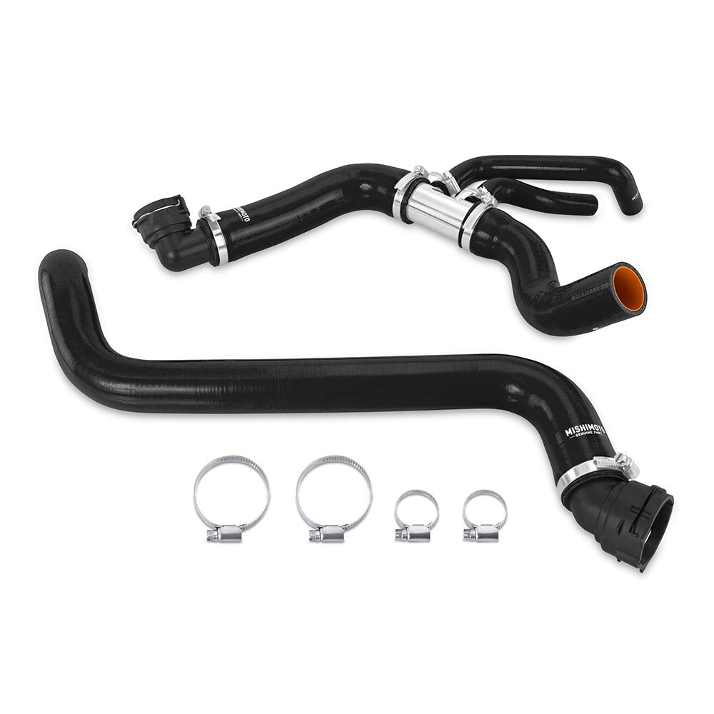Mishimoto Silicone Radiator Hose Kit MMHOSE-F50-18BK, Compatible With 2018+ Ford F-150 5.0L V8, Black