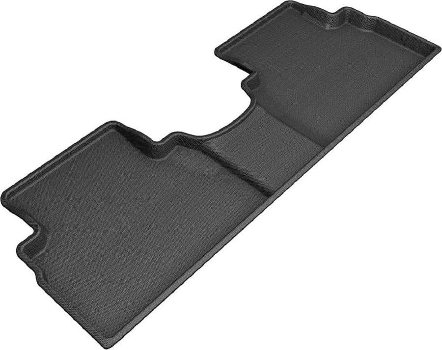 Kagu Floor Mat (Black) 3D MAXpider Custom Fit for 2019-2020 Hyundai Santa FE - 2ND Row