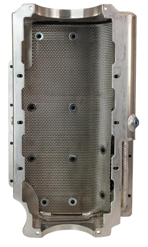 Moroso Aluminum 20379 2 Piece Wet Sump Oil Pan, Fits Big Block Chevy Donovan 500/700 Blocks, For use w/External Oil Pump