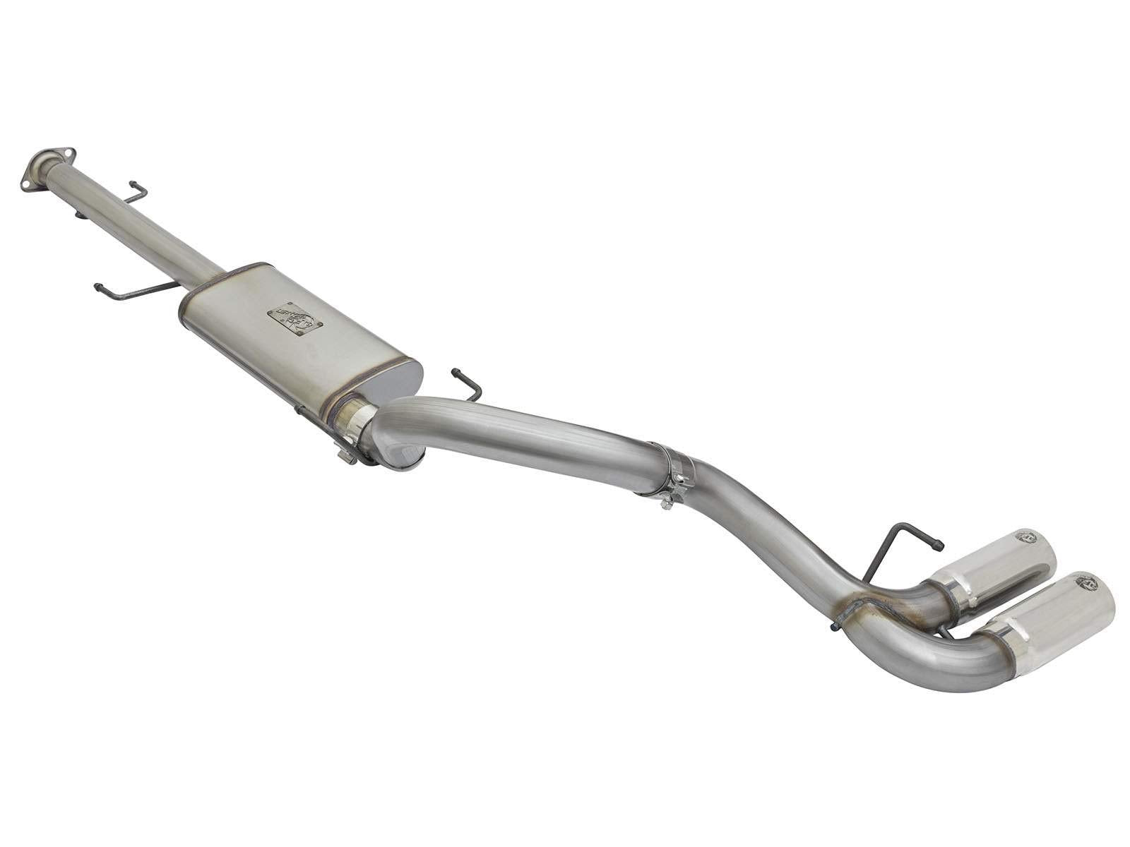 Rebel Series aFe Power Performance Exhaust System (forToyota cat-Back, 3", Stainless)
