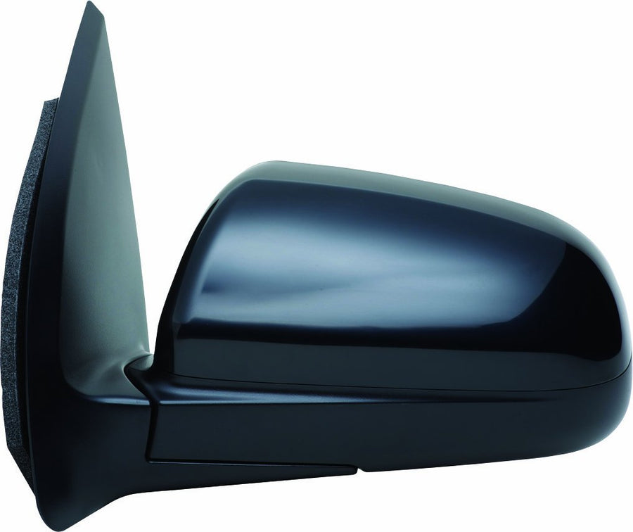 Fit System Mirror Driver Side for Chevy Aveo Sedan, Black, PTM Cover, Foldaway, Heated Power