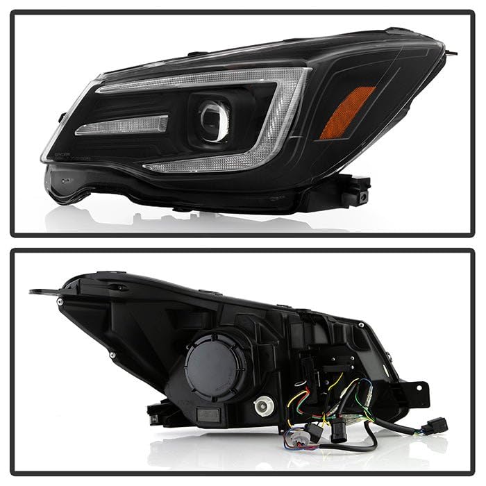 Headlights Spyder Signature (PRO-YD-SUFO14HIDSI-BK)