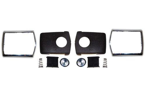 C8AZ-65611A72CK Scott Drake Deluxe Chrome Seat Belt Buckle Restoration Kit