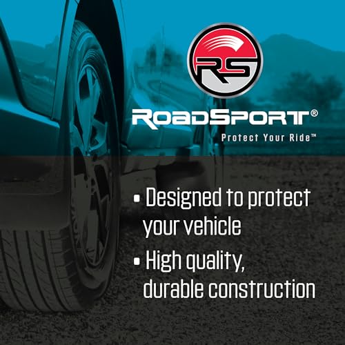 Splash Guard RoadSport 4320 'C' Series Universal Fit Premiere (Black with 4 x 4; 18" Height x 10-3/8" Wide)