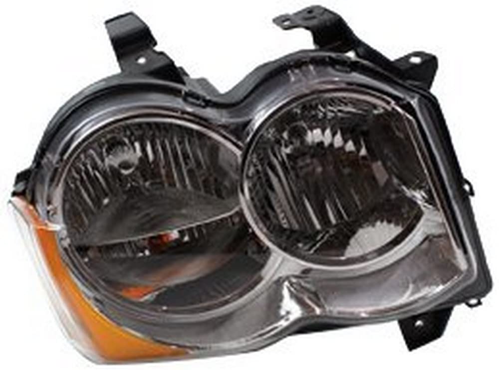Right TYC Headlight Assembly Compatible with 2008-2010 Jeep Grand Cherokee