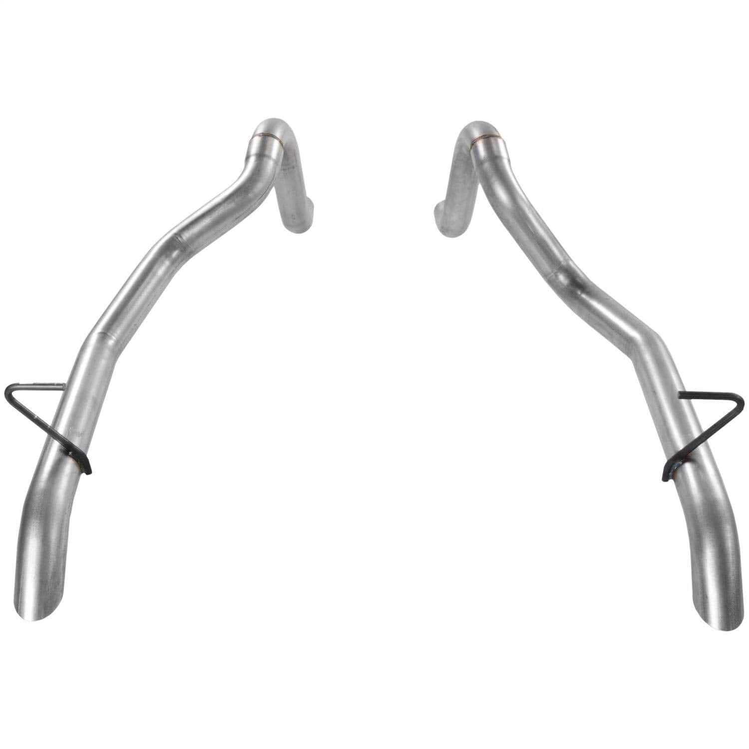 Flowmaster Prebent 15805 Exhaust Tailpipe Kit, 2.5" Rear Exit, PAIR; Aluminized