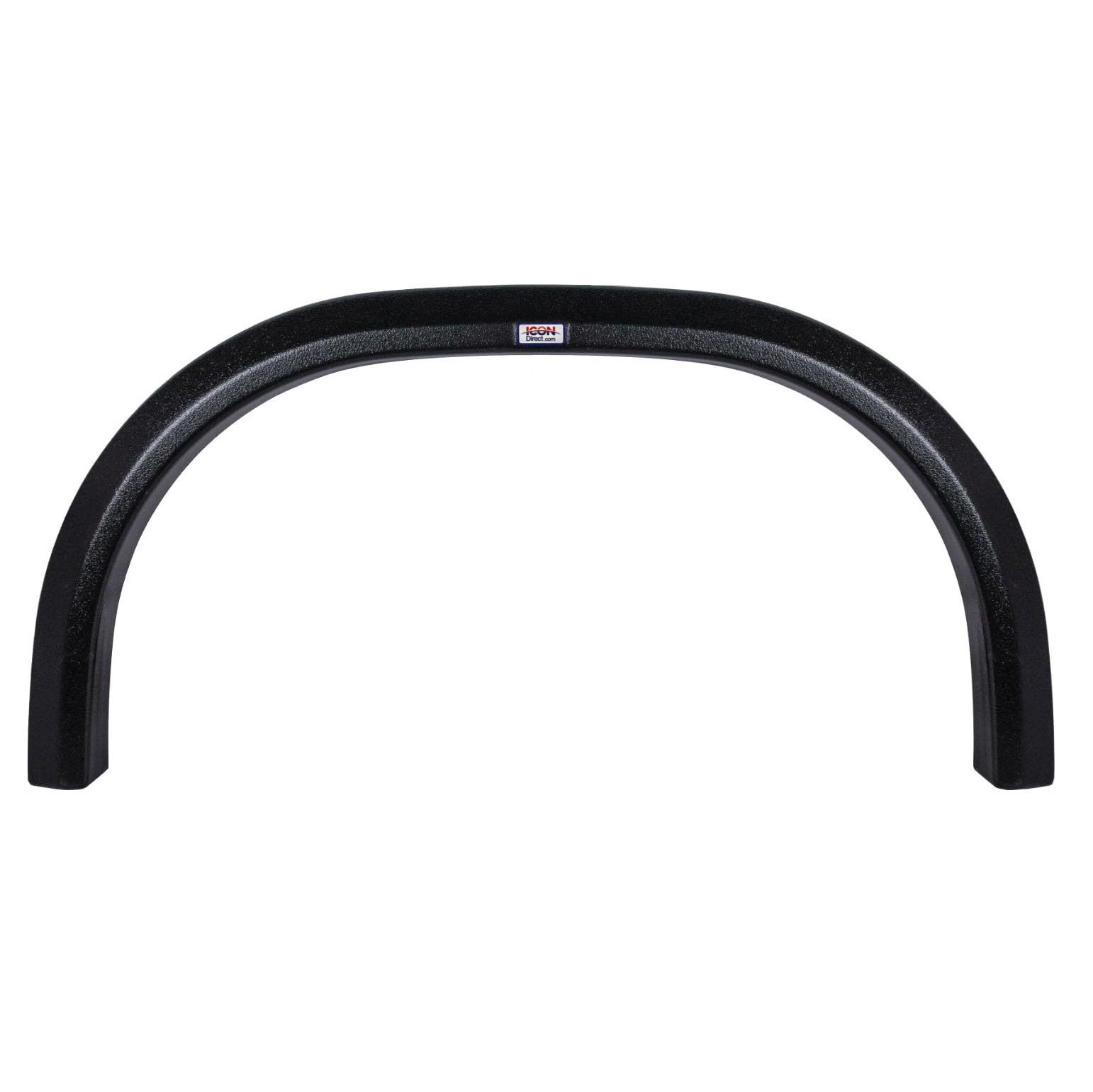 Single Axle Fender Skirt Icon 15892 for Forest River - Metallic Black