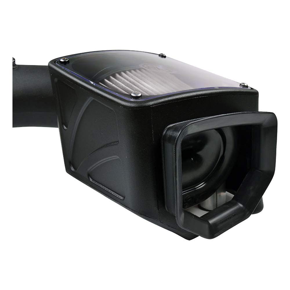 Cold Air Intake S&B Filters 75-5091D For 2007-2010 Chevy/GMC Duramax 6.6L (Dry Extendable Filter)