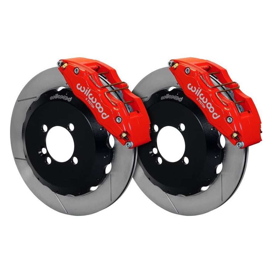 11.00" GT Rotor, DP6A Front Hat Kit, Red