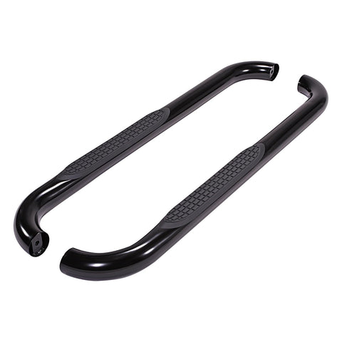 3" Round Step Bar TrailFX 1160632073 Black