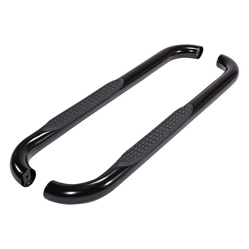 3" Round Step Bar TrailFX 1160632073 Black