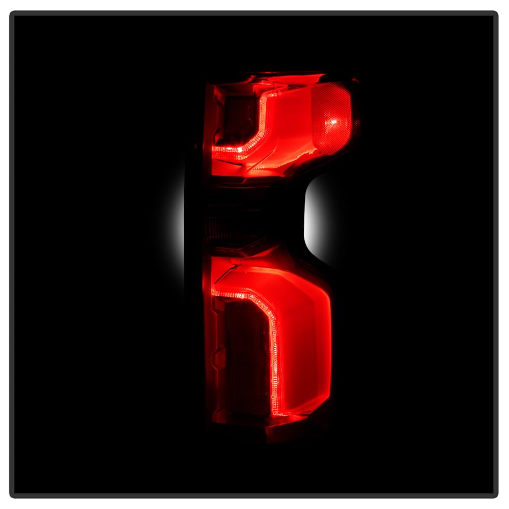Chevy Silverado 19-21 1500/2500 LTZ LED Tail Light w/Harness (Fit LED Tail Light Model Only) - Spyder OE Left (GM2801311)