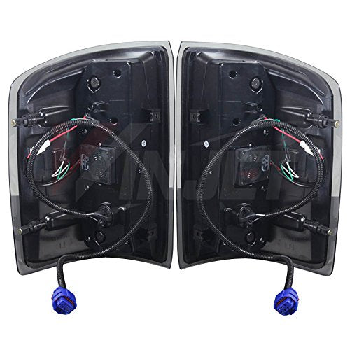 Compatible With Winjet [2014 2015 2016 GMC Sierra 1500] LED Tail Lights
