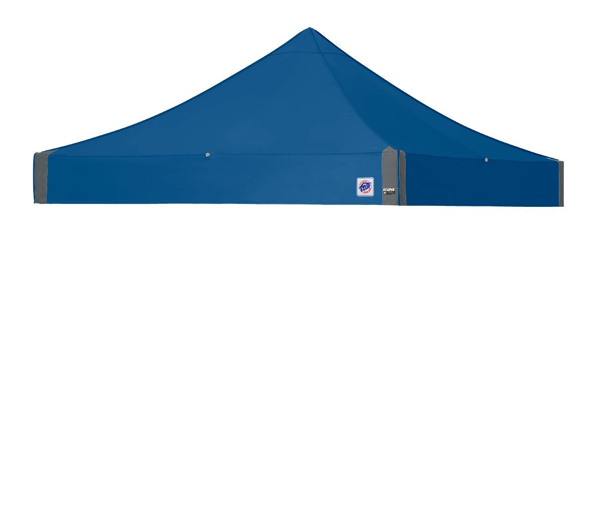 E-Z UP Instant Shelter Eclipse Canopy, 10' x 10', White Steel Frame and Professional Grade Royal Blue Top