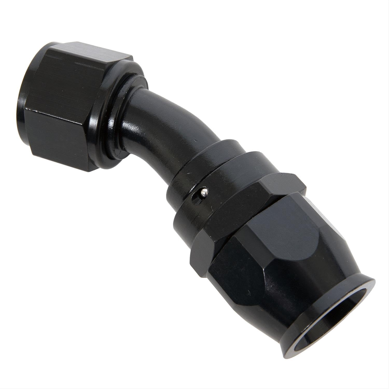 Fragola Performance Systems #12 Real Street 30 Deg. Hose End For Ptfe Hose Black 683012-BL