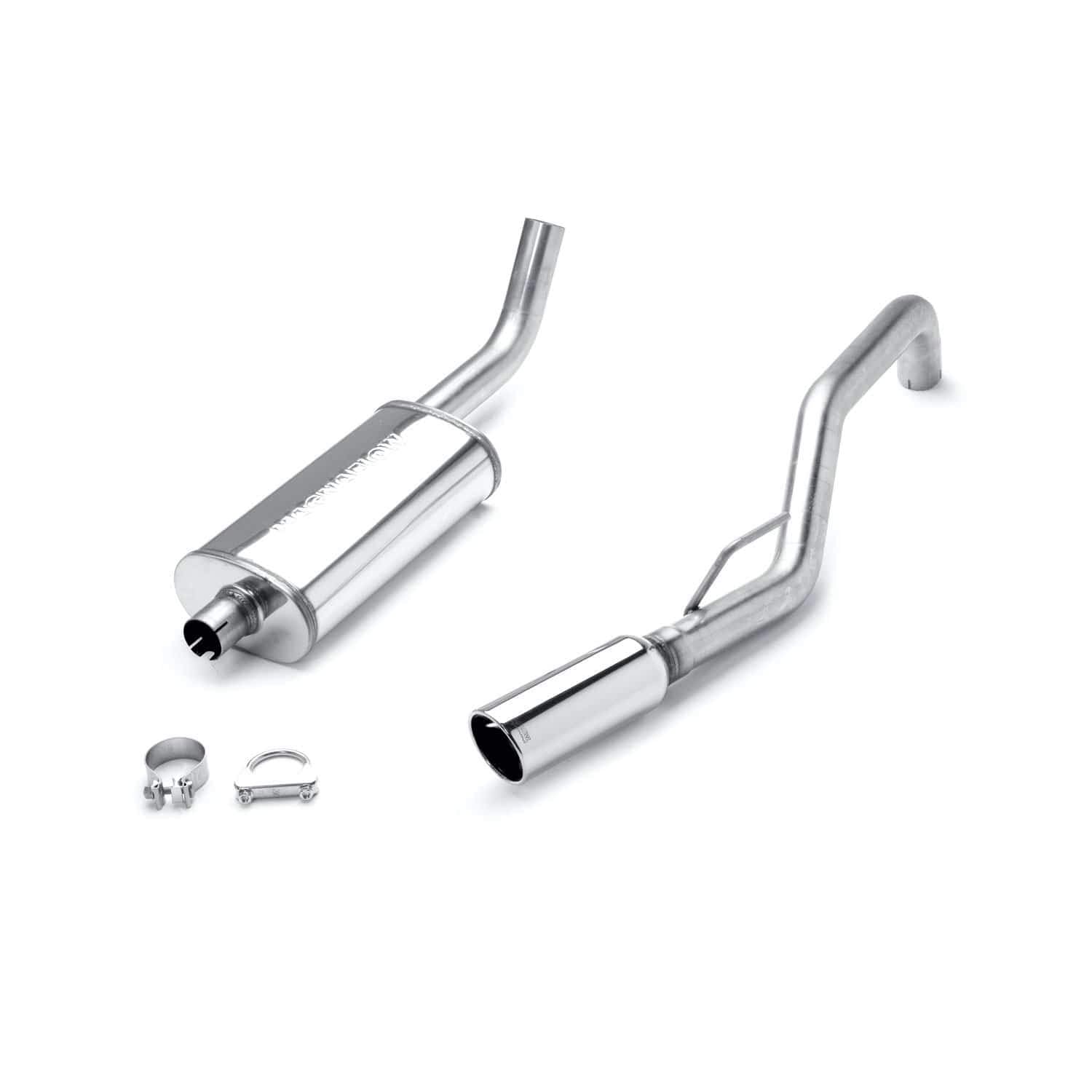 Performance MagnaFlow Exhaust System 15859: Cat-Back, Street Series, Compatible with 1999-2004 Jeep Grand Cherokee