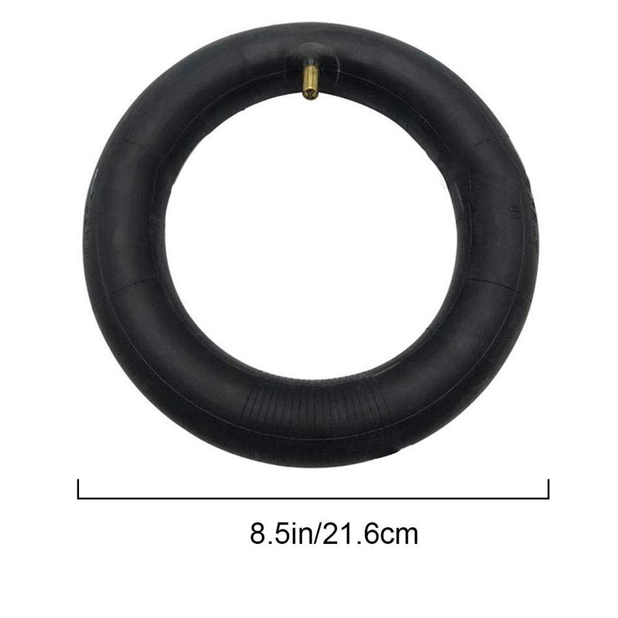 Flat Black Oval Muffler Vibrant Performance 2.5in Inlet
