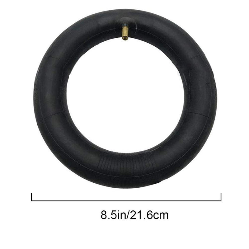 Flat Black Oval Muffler Vibrant Performance 2.5in Inlet