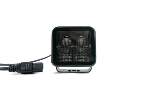 LED Cube Light | DV8 Offroad | 3" Cube Light | 4,800 Lumen from OSRAM LED's | Bezel-Less Housing w/Heat Fins | IP 68 Rated UV Resistant Lens | Flood Pattern | Elite Series BE3EW40W