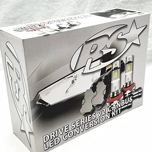 Race Sport V2 DRIVE Series PSX26LEDDSV2 PSX26W 2500 LUX Driverless Plug and Play LED Headlight Kit with Canbus Decoder