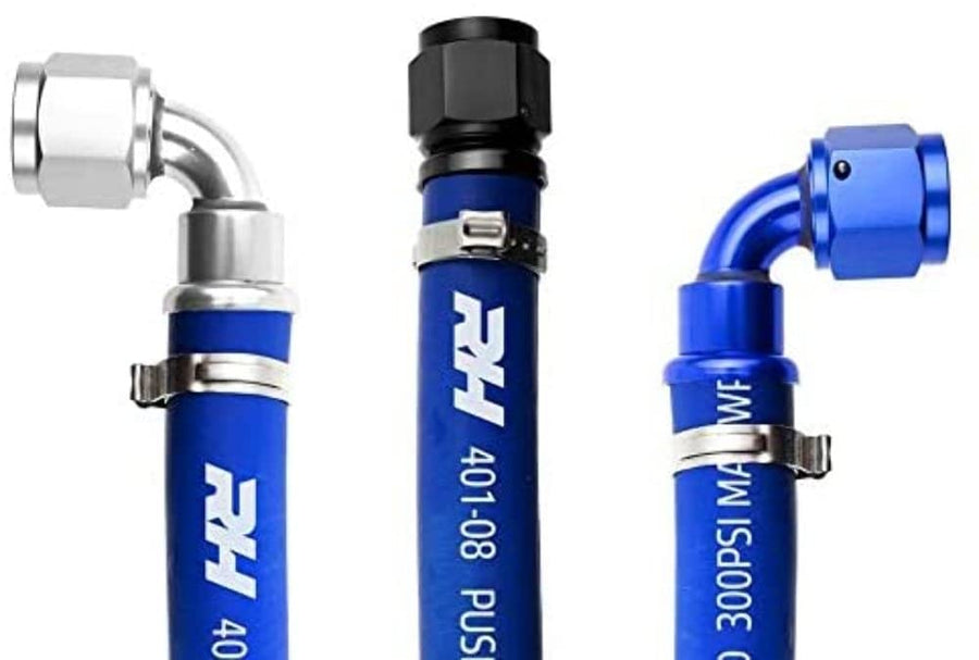 Performance Redhorse 401-10-1 Push Lock Hose (Blue), 1 Pack