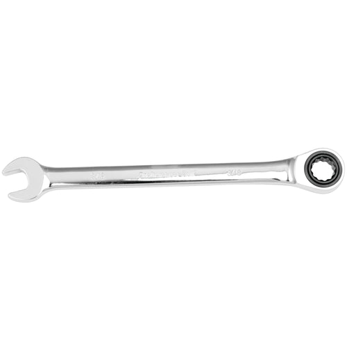 3/8-Inch Performance Tool W30252 Ratcheting Chrome Vanadium SAE Wrench